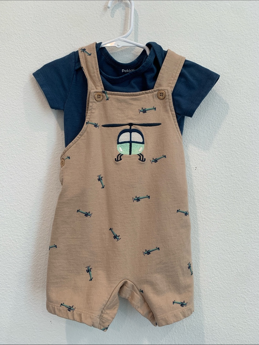 Pekkle 24m Helicopter Romper